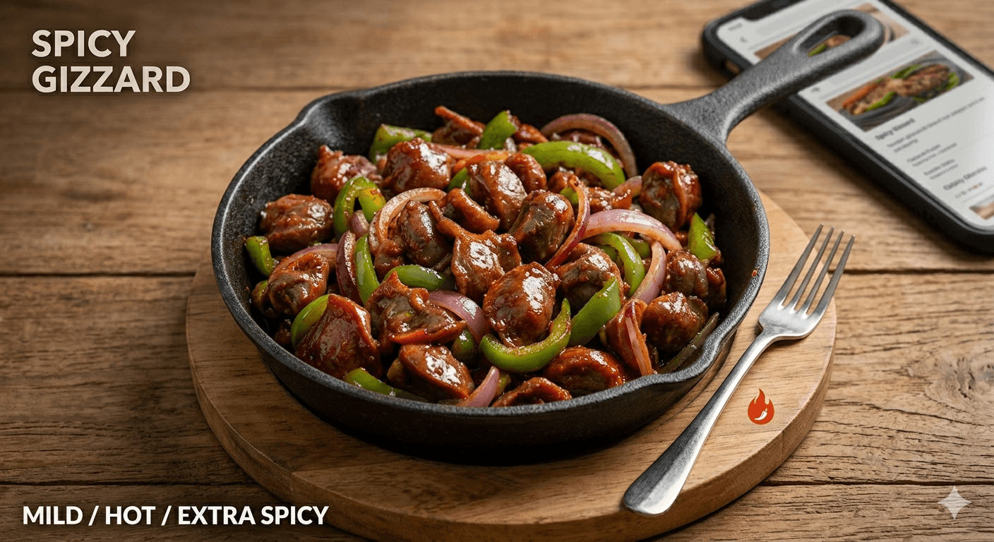 Spicy Gizzard