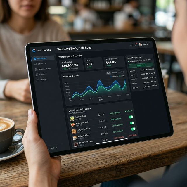 Vendor Dashboard Console